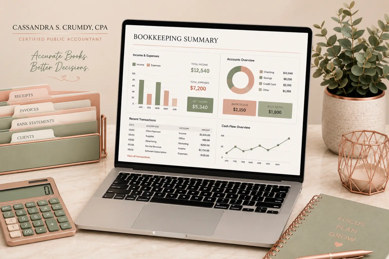 CASSANDRA CRUMDY CERTIFIED PUBLIC ACCOUNTANT