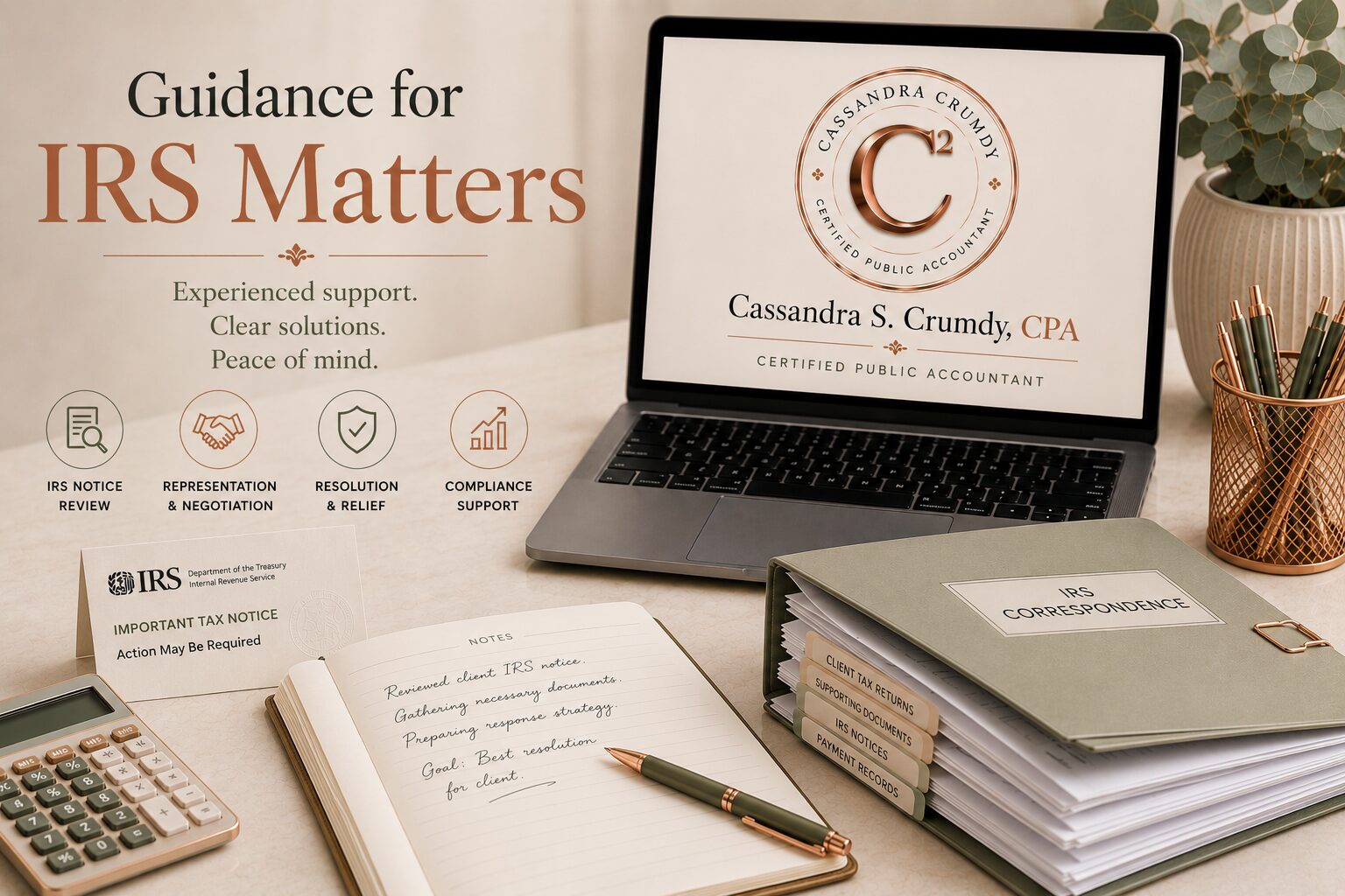 CASSANDRA CRUMDY CERTIFIED PUBLIC ACCOUNTANT